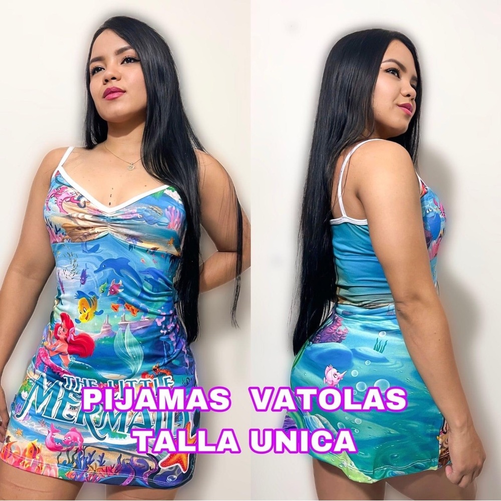The Little Mermaid Pijama Dress
